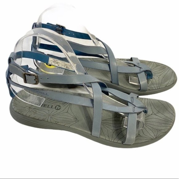 Merrell blue sandals Clearance